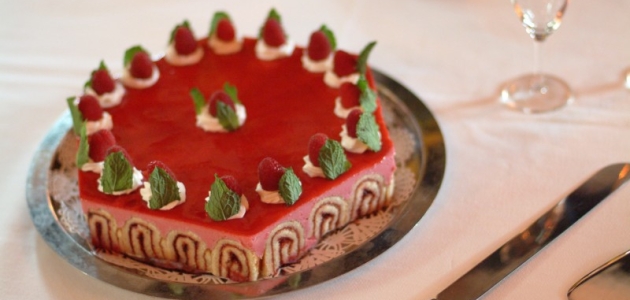 Raspberry Mousse Cake