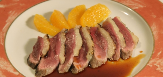 Duck Breasts with Orange Sauce