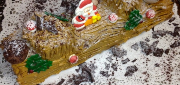 Mocha Bûche de Noël