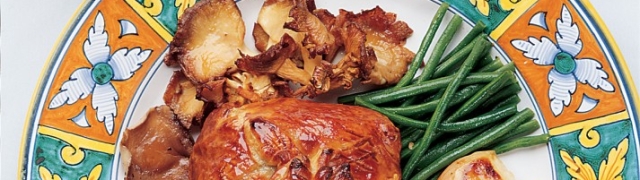 Beef Wellington with Roasted Shiitake Mushrooms