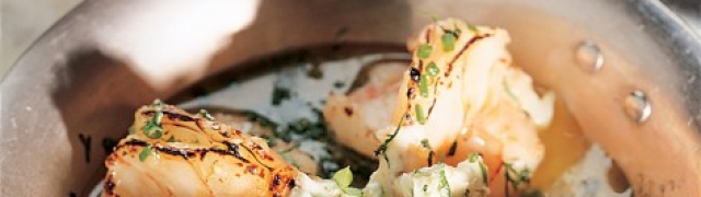 Shrimp with Garlic & Herb Butter