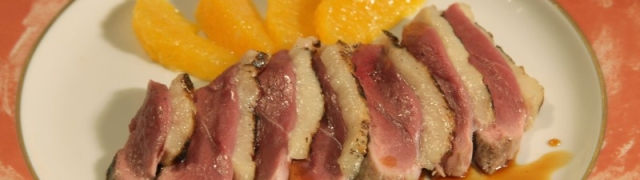 Duck Breasts with Orange Sauce