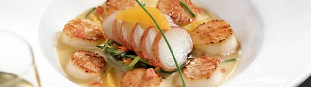 Diver Scallops in Citrus Sauce