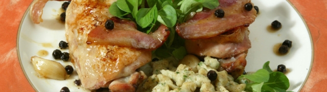 Wild Goose Legs Braised in Beer